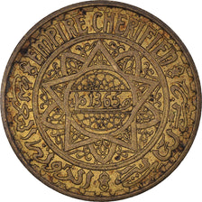 Coin, Morocco, Mohammed V, 5 Francs, AH 1365/1946, Paris, AU(50-53)