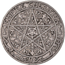Coin, Morocco, Yusuf, 50 Centimes, 1924/AH1342, Poissy, EF(40-45), Nickel
