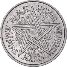 Coin, Morocco, Mohammed V, Franc, AH 1370/1951, Paris, AU(55-58), Aluminum