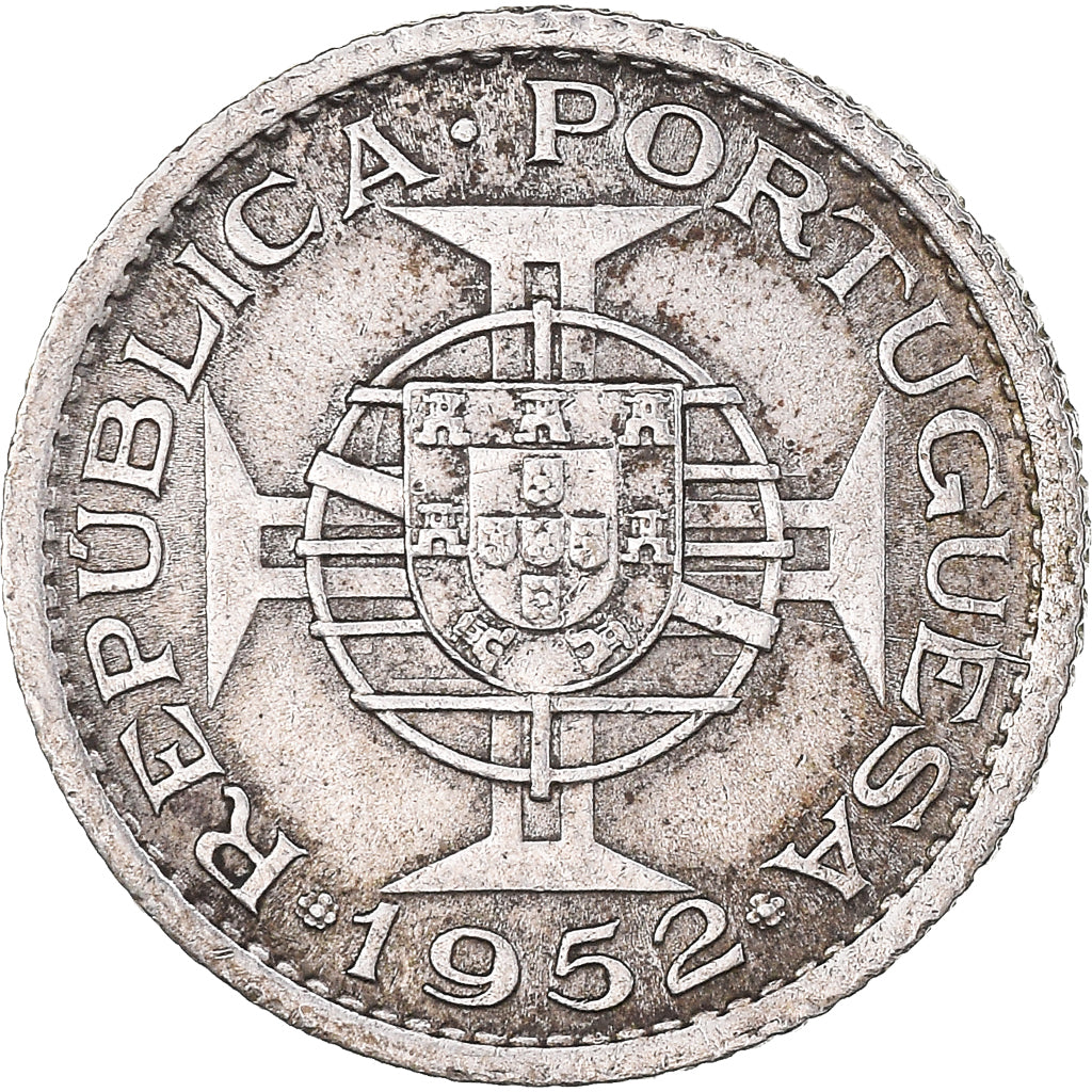 Monnaie, Macao, Pataca, 1952, TTB, Argent, KM:4