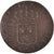 Moneda, Francia, Louis XV, 1/2 Sol, 1720, Reims, BC, Cobre, KM:451.8