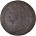 Francia, 5 Centimes, Dupré, 1793 / AN 5, Paris, Bronzo, MB+