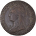 Frankreich, 5 Centimes, Dupré, 1793 / AN 5, Paris, Bronze, S+