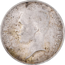 Coin, Belgium, Albert I, Franc, 1914, EF(40-45), Silver, KM:72