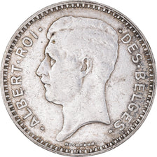Coin, Belgium, Albert I, 20 Francs, 20 Frank, 1934, EF(40-45), Silver, KM:103.1