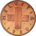 Coin, Switzerland, Rappen, 1980, Bern, Proof, MS(63), Bronze, KM:46