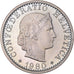 Coin, Switzerland, 20 Rappen, 1980, Bern, Proof, MS(63), Copper-nickel, KM:29a