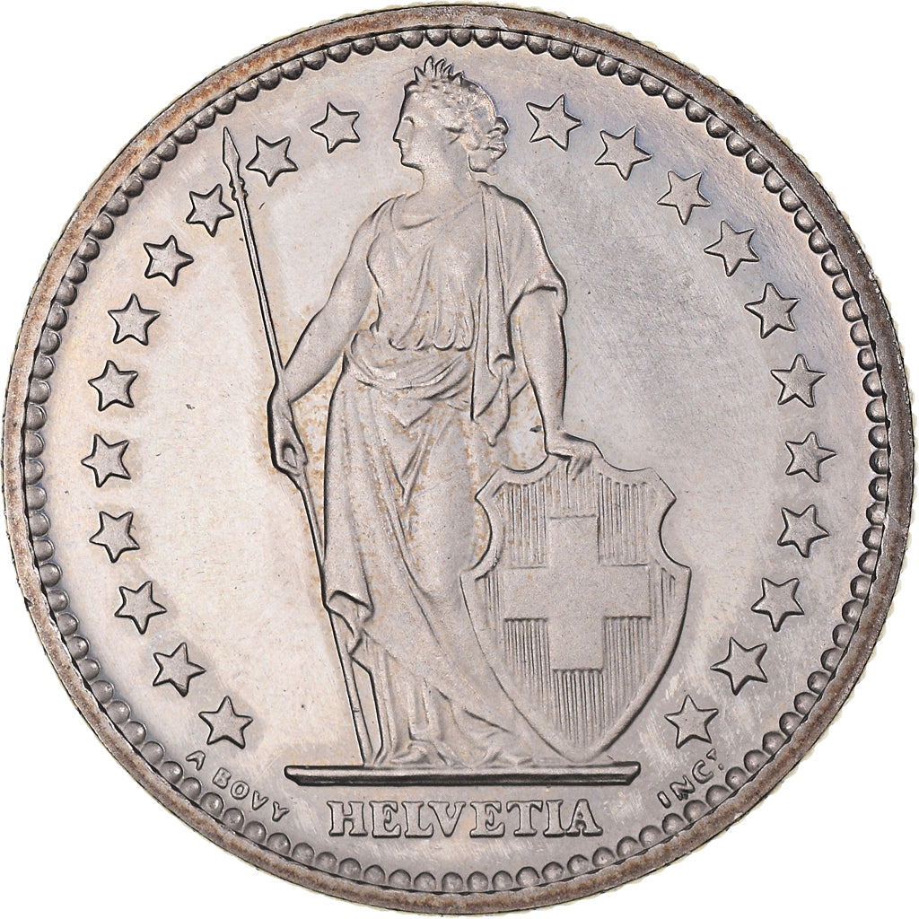 Moneda, Suiza, 2 Francs, 1979, Bern, Proof, SC, Cobre - níquel, KM:21a.1