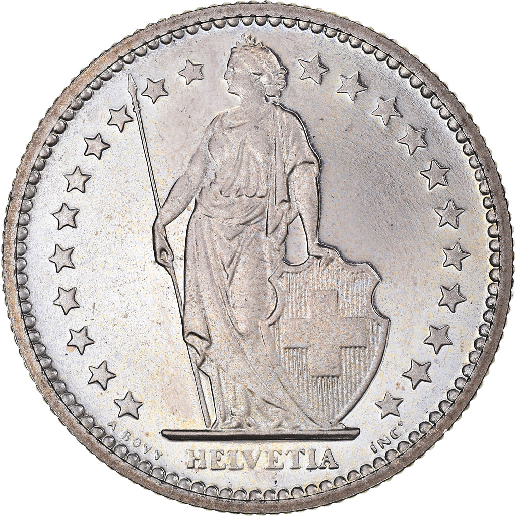 Moneta, Svizzera, 2 Francs, 1980, Bern, Proof, SPL, Rame-nichel, KM:21a.1