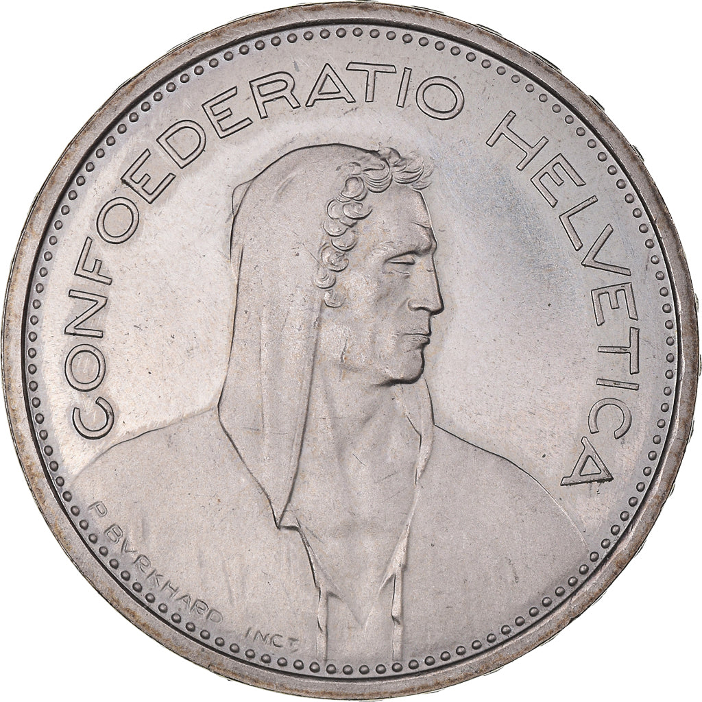 Coin, Switzerland, 5 Francs, 1979, Bern, Proof, MS(63), Copper-nickel, KM:40a.1