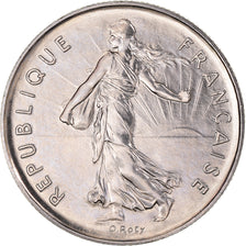 Coin, France, Semeuse, 5 Francs, 1980, Paris, MS(65-70), Nickel Clad