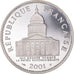 Coin, France, Panthéon, 100 Francs, 2001, Paris, Proof, MS(65-70), Silver