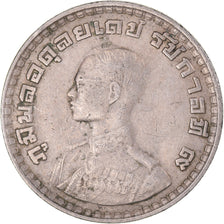 Coin, Thailand, Rama IX, Baht, BE2505(1962), EF(40-45), Copper-nickel, KM:84