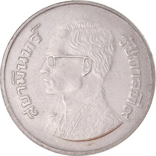Moneta, Thailandia, Rama IX, 5 Baht, BE2522(1979), BB+, Rame ricoperto in