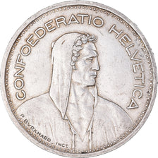 Coin, Switzerland, 5 Francs, 1953, Bern, AU(50-53), Silver, KM:40