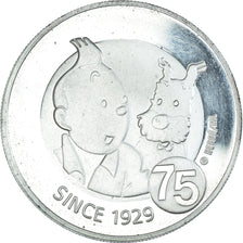 Belgium, 10 Euro, TINTIN HERGE, 2004, Proof, MS(60-62), Silver, KM:236