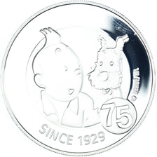 Belgique, 10 Euro, TINTIN HERGE, 2004, Proof, FDC, Argent, KM:236