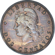 Coin, Argentina, 2 Centavos, 1894, EF(40-45), Bronze, KM:33