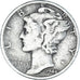 Coin, United States, Mercury, Dime, 1944, Philadelphia, VF(30-35), Silver