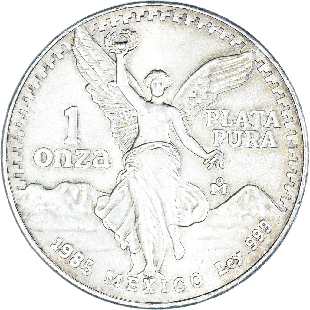 Monnaie, Mexique, Onza, Troy Ounce of Silver, 1985, Mexico City, SUP, Argent