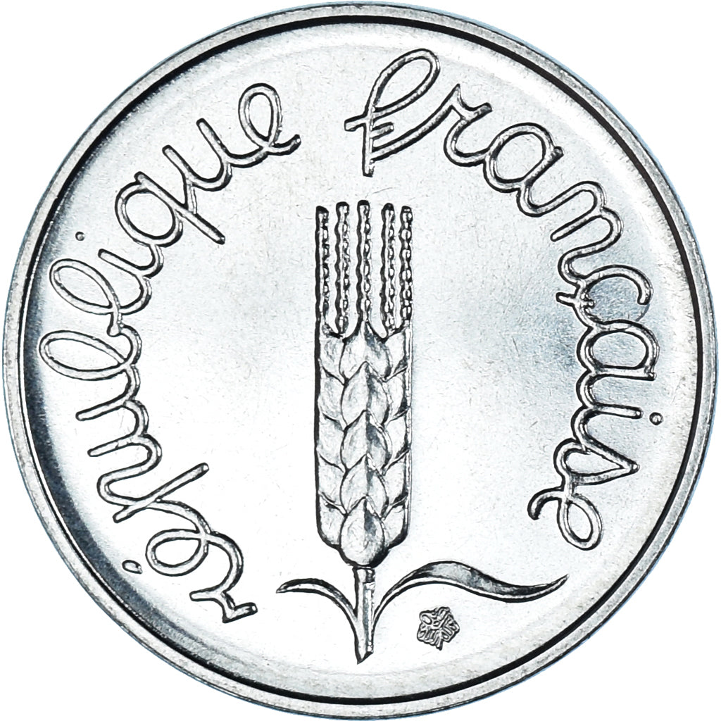 Coin, France, Épi, Centime, 1981, Paris, MS(65-70), Stainless Steel, KM:928