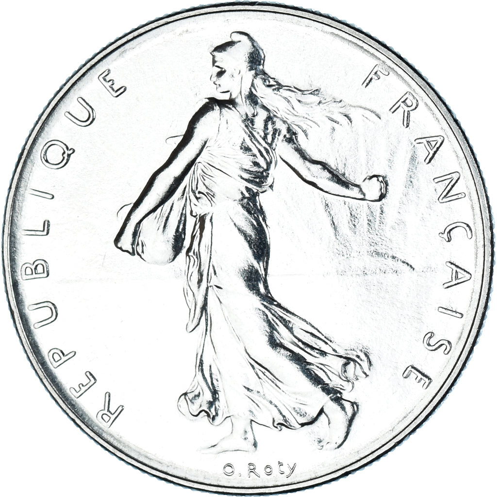 Coin, France, Semeuse, Franc, 1981, Paris, MS(65-70), Nickel, KM:925.1