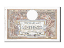 France, 100 Francs, 100 F 1908-1939 ''Luc Olivier Merson'', 1938, KM #86b,...