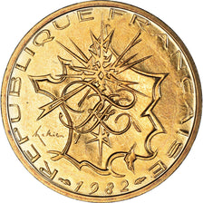 Coin, France, Mathieu, 10 Francs, 1982, Paris, Tranche A, MS(65-70)