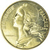 Coin, France, Marianne, 20 Centimes, 1977, Paris, MS(65-70), Aluminum-Bronze