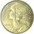 Moeda, França, Marianne, 20 Centimes, 1978, Paris, MS(65-70), Alumínio-Bronze