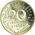 Moneda, Francia, Marianne, 20 Centimes, 1978, Paris, FDC, Aluminio - bronce