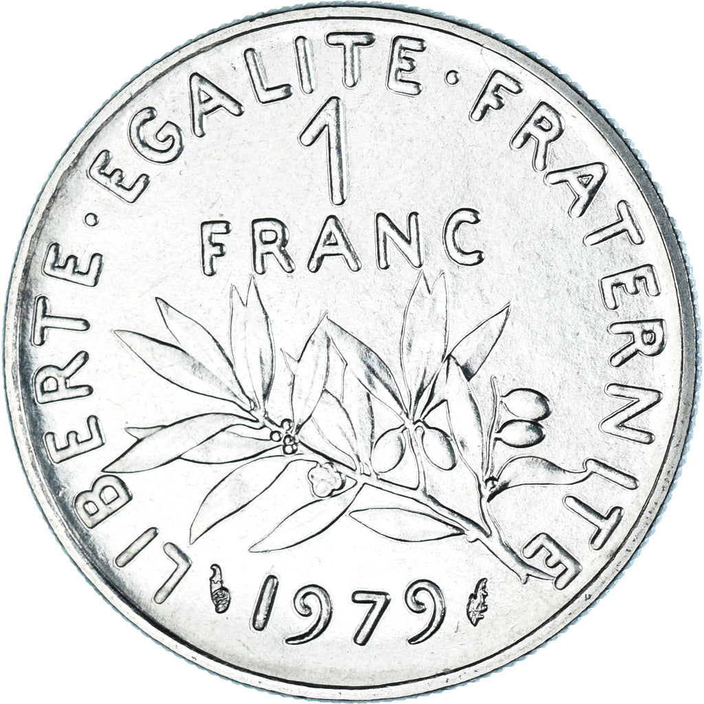 Moneda, Francia, Semeuse, Franc, 1979, Paris, FDC, Níquel, KM:925.1