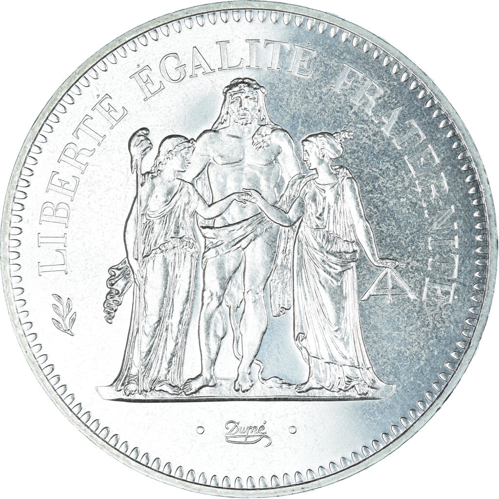 Coin, France, Hercule, 50 Francs, 1979, Paris, MS(65-70), Silver, KM:941.1