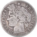 Moneta, Francia, Cérès, 2 Francs, 1871, Paris, MB+, Argento, KM:817.1