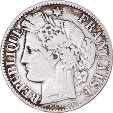 Monnaie, France, Cérès, 2 Francs, 1871, Paris, TB+, Argent, Gadoury:530