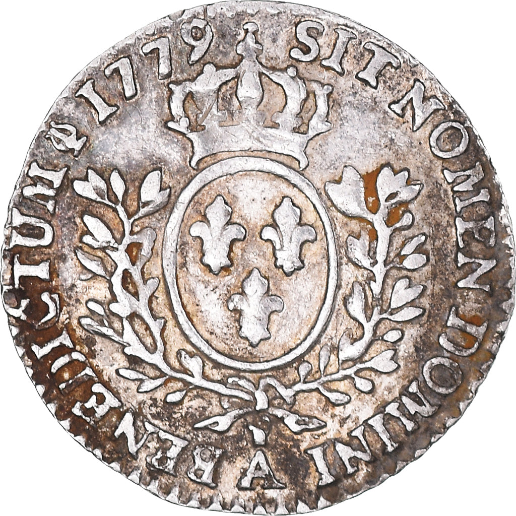 Monnaie, France, Louis XVI, 1/20 Écu à la vieille tête, 1779, Paris, TB+
