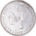Moneda, España, Alfonso XIII, 5 Pesetas, 1898, Madrid, MBC+, Plata, KM:707