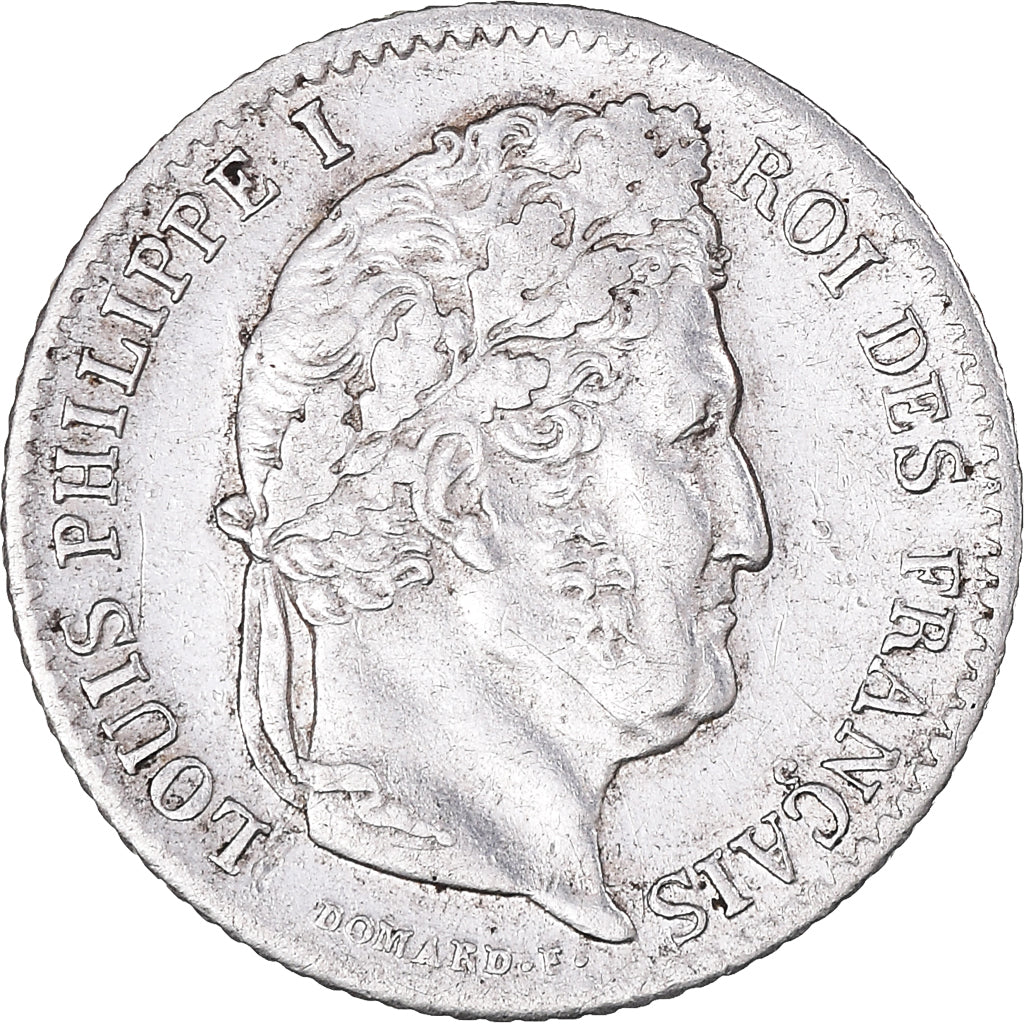 Moneta, Francja, Louis-Philippe, 1/4 Franc, 1832, Lille, AU(50-53), Srebro