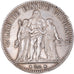 Coin, France, Hercule, 5 Francs, 1874, Paris, AU(50-53), Silver, KM:820.1