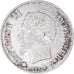 Moneta, Francia, Napoleon III, 20 Centimes, 1860, Strasbourg, MB+, Argento