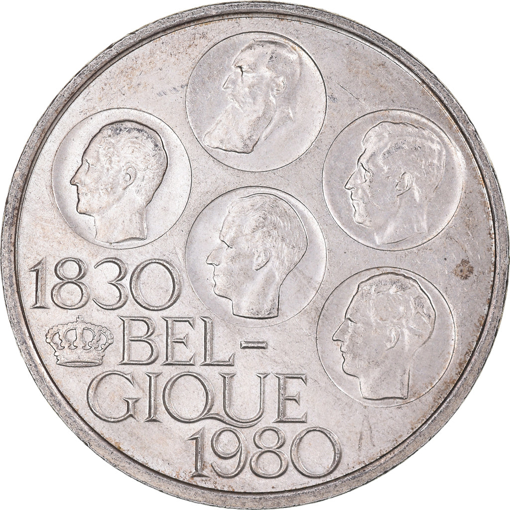 Moneta, Belgio, 500 Francs, 500 Frank, 1980, Brussels, BB+, Rame-nichel