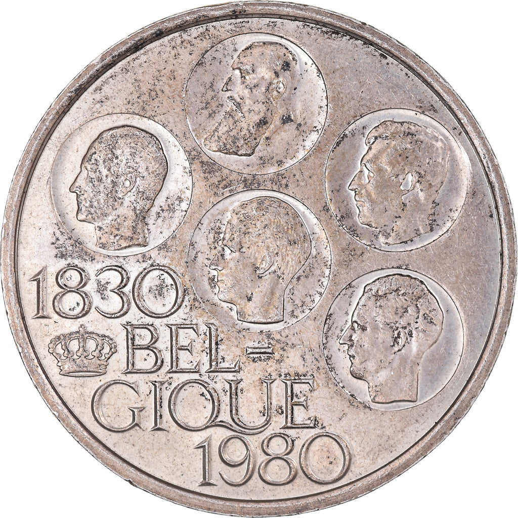 Moneta, Belgio, 500 Francs, 500 Frank, 1980, Brussels, BB+, Rame-nichel