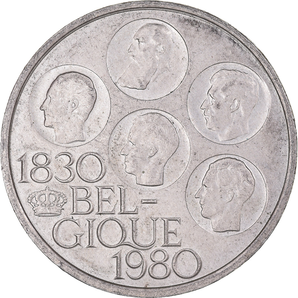 Moneta, Belgio, 500 Francs, 500 Frank, 1980, Brussels, BB+, Rame-nichel