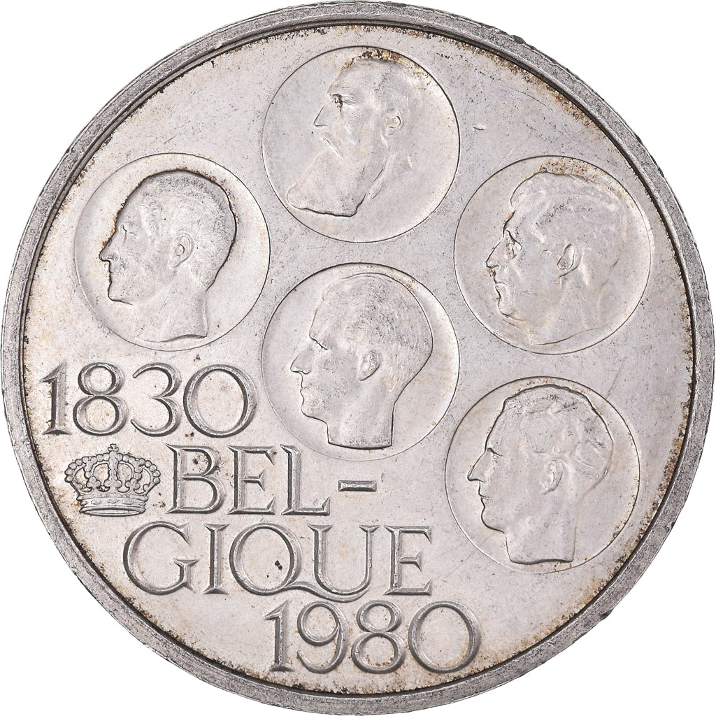 Moneta, Belgio, 500 Francs, 500 Frank, 1980, Brussels, BB+, Rame-nichel