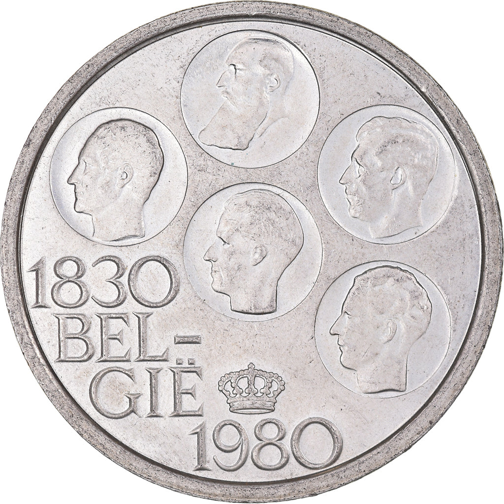 Moneta, Belgio, 500 Francs, 500 Frank, 1980, Brussels, BB+, Rame-nichel