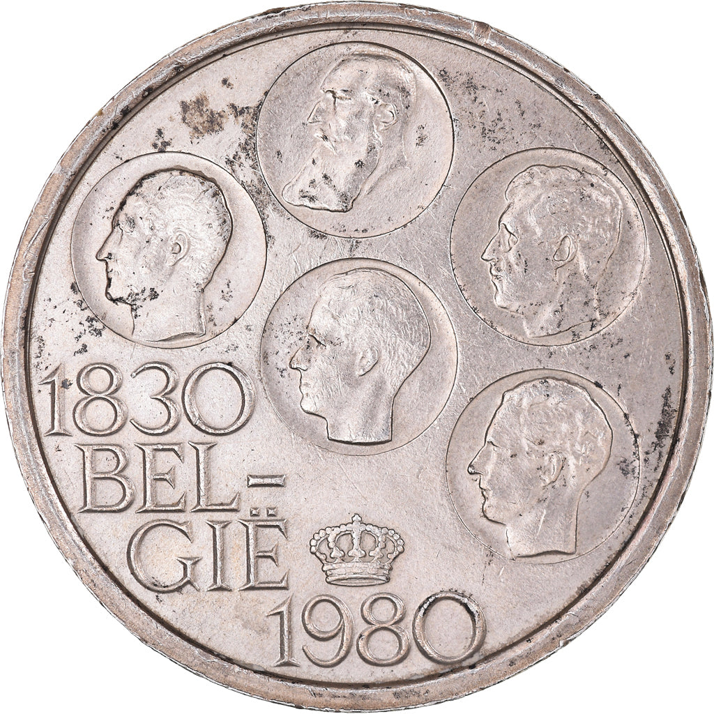 Moneta, Belgio, 500 Francs, 500 Frank, 1980, Brussels, BB+, Rame-nichel