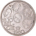 Moneta, Belgio, 500 Francs, 500 Frank, 1980, Brussels, BB+, Rame-nichel