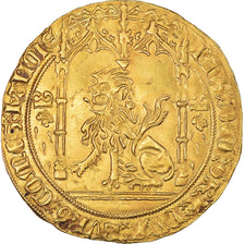 Moneta, Francia, Philippe le Bon, Lion d'or, (1454-1466), Valenciennes, BB, Oro