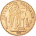 Moneta, Francia, Génie, 20 Francs, 1876, Paris, BB+, Oro, KM:825, Gadoury:1063
