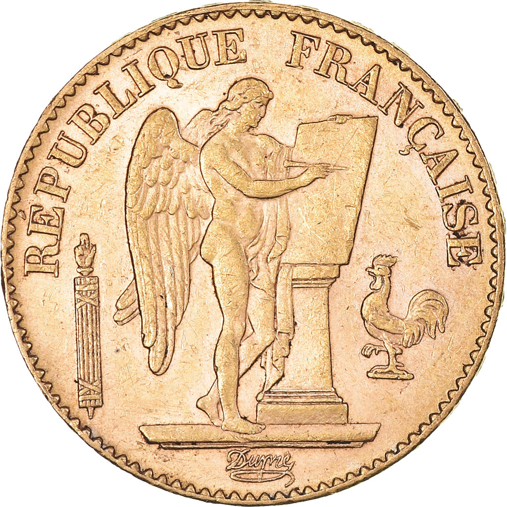 Moneda, Francia, Génie, 20 Francs, 1895, Paris, EBC, Oro, KM:825, Gadoury:1063